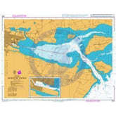 British Admiralty Nautical Chart 929: Denmark, Kattegat, Horsens Fjord.